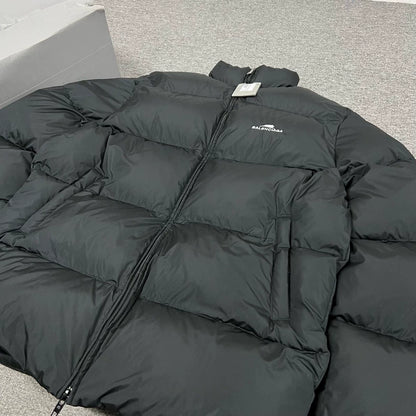 Balenciaga Black Cotton Puffer Jacket