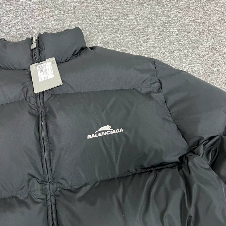 Balenciaga Black Cotton Puffer Jacket