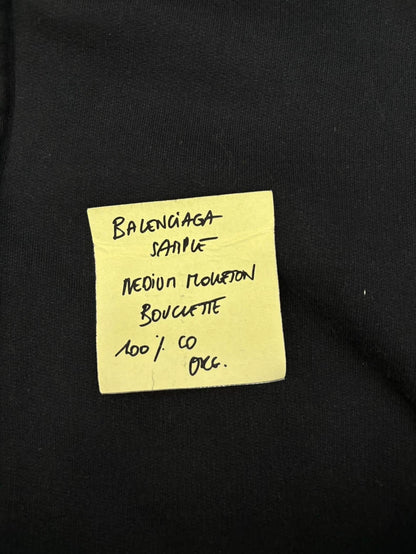 Balenciaga Zip-Up Hoodie with Post-It Note