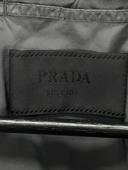 Prada Black Nylon Hooded Jacket