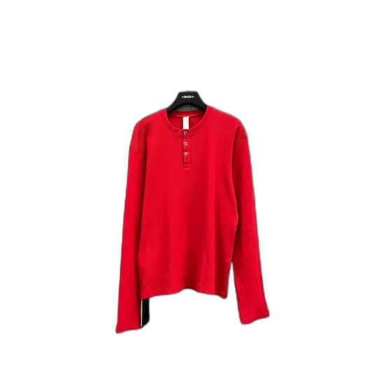 Chrome Hearts Red Long Sleeve Knit Sweater