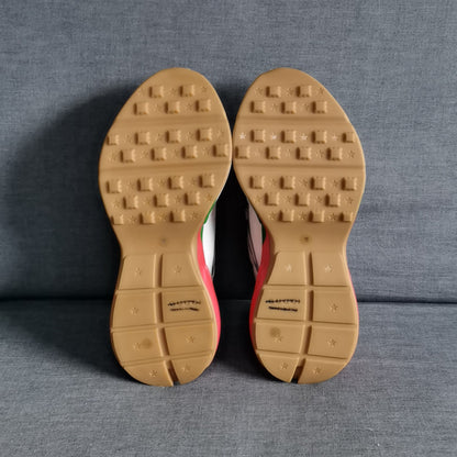 Gucci Rhyton Casual Dad Sneakers in White Red Green 0079