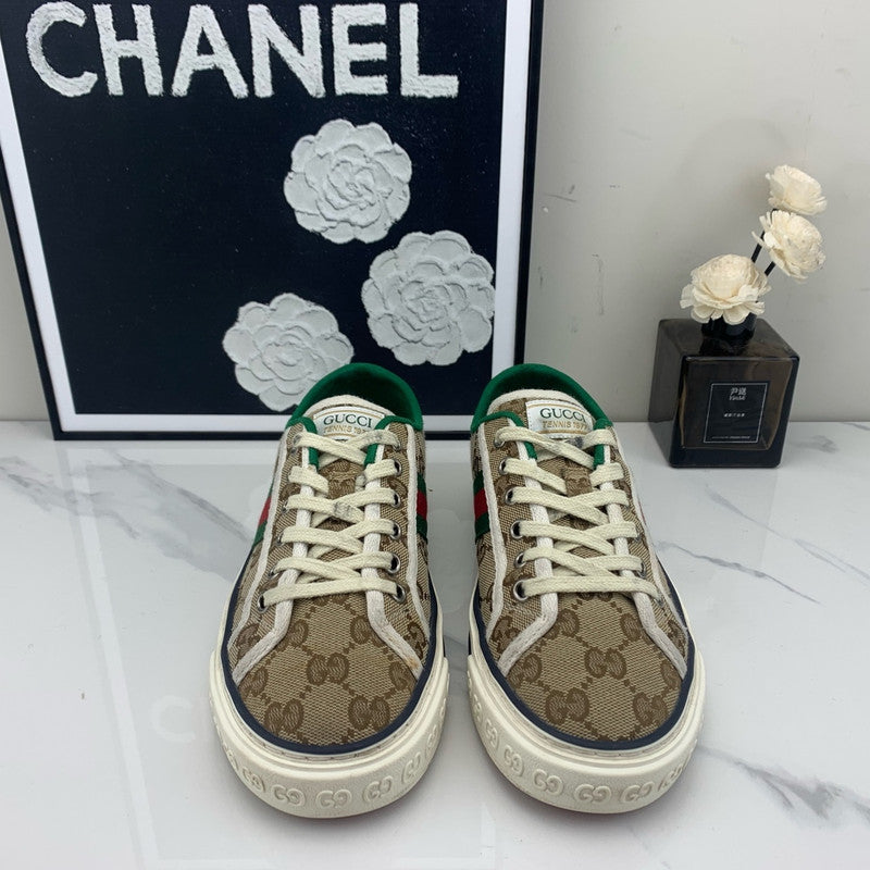 Gucci Tennis 1977 Canvas Low-Top Sneakers 0079