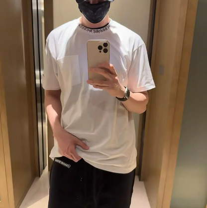 Chrome Hearts White Summer Short Sleeve T-Shirt 0089