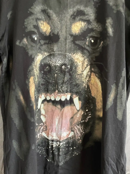 Givenchy Black Men’s Graphic T-Shirt 0089