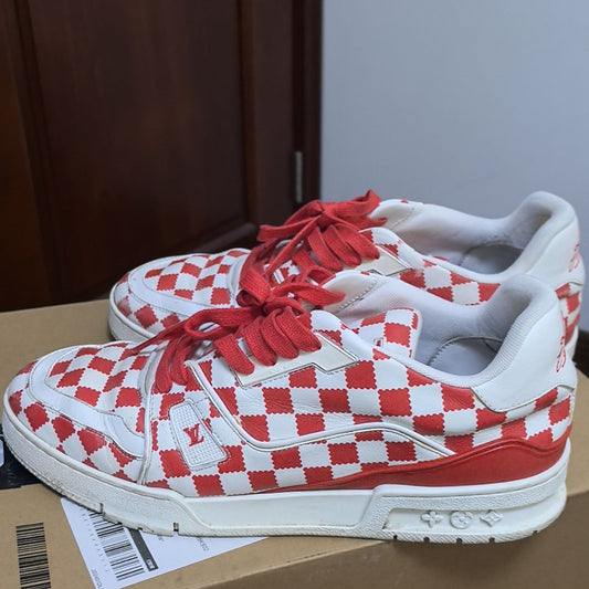 Nigo x Louis Vuitton Stylish Low-Top Sneakers 0079