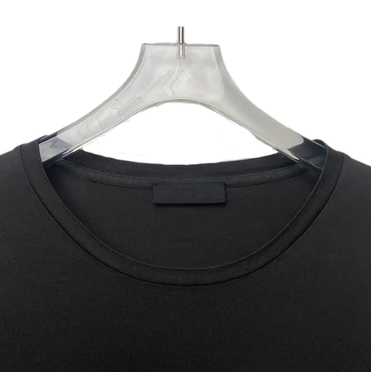 Prada Black and Gray Men's T-Shirt