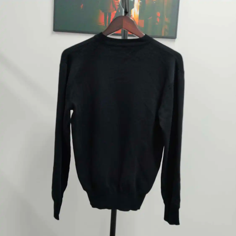 Givenchy Black Long Sleeve Knit Sweater 0089