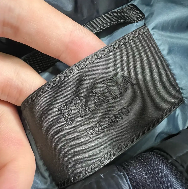 Prada Black Men's Down Jacket Size L