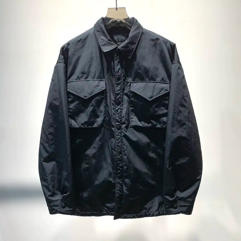 Prada Men's Black Nylon Jacket