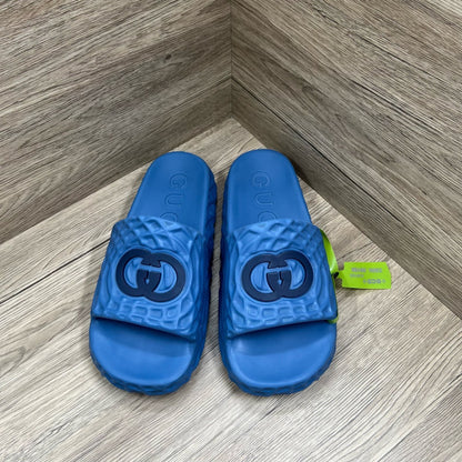 Gucci Interlocking Lido Thick-Soled Slippers 0079