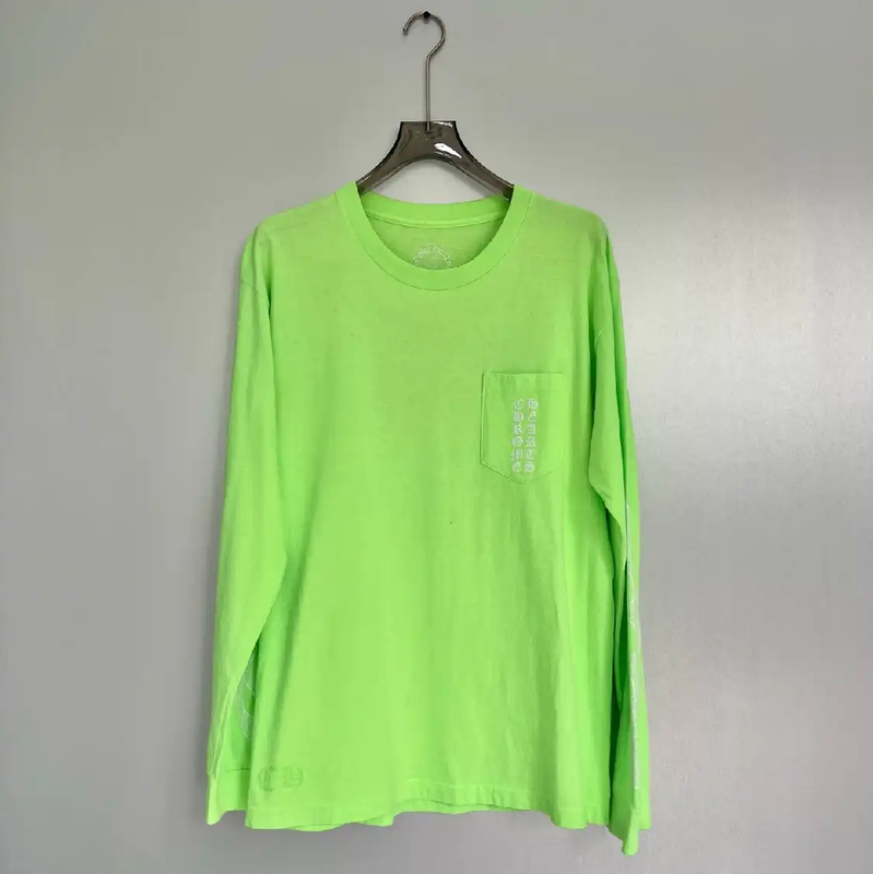 Chrome Hearts Men's Long Sleeve Green Sweatshirt 0089