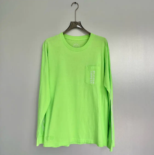 Chrome Hearts Men's Long Sleeve Green Sweatshirt 0089