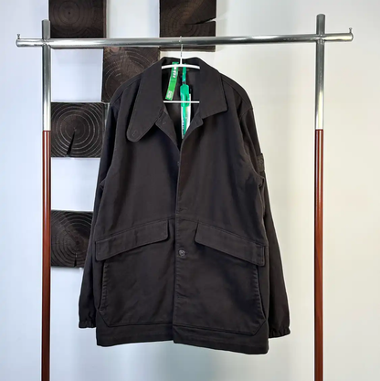 Stone Island Brown Polyester Overshirt 0089