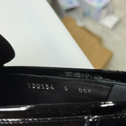 Gucci Patent Leather Slip-On Casual Shoes 0079