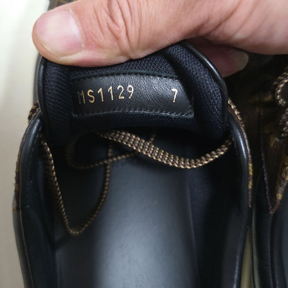 Louis Vuitton Brown Low-Top Fashion Sneakers 0079