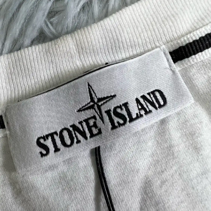 Stone Island Men's Cotton T-Shirt in White 0089