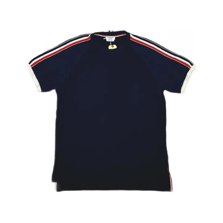 Thom Browne Color-Block Short Sleeve T-Shirt