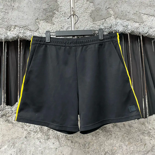 Acne Studios Black Cotton Men's Shorts