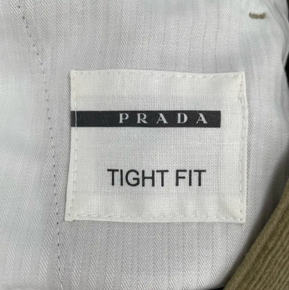 Prada Khaki Casual Pants for Men
