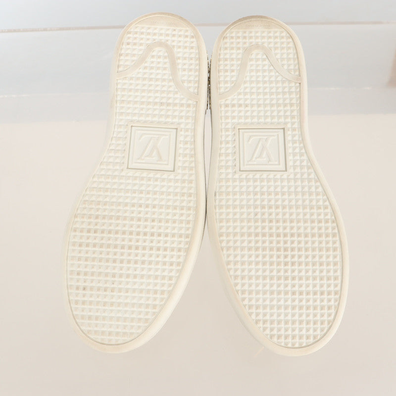 Louis Vuitton White Round-Toe Sneakers 0079