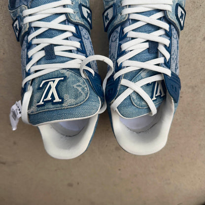 Louis Vuitton Stylish Blue Sneakers 0079