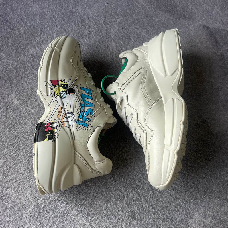 Gucci Rhyton Low Top Sneakers with Donald Duck Print 0079