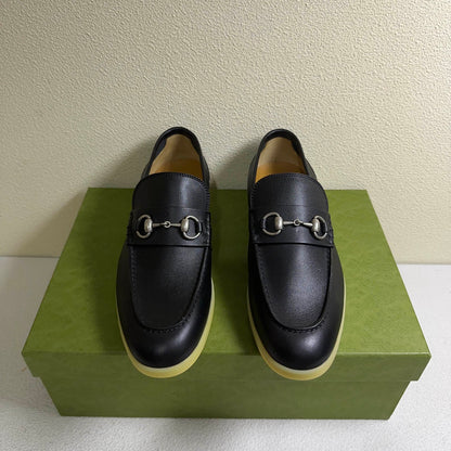 Gucci Horsebit Black Loafers for Men 0079