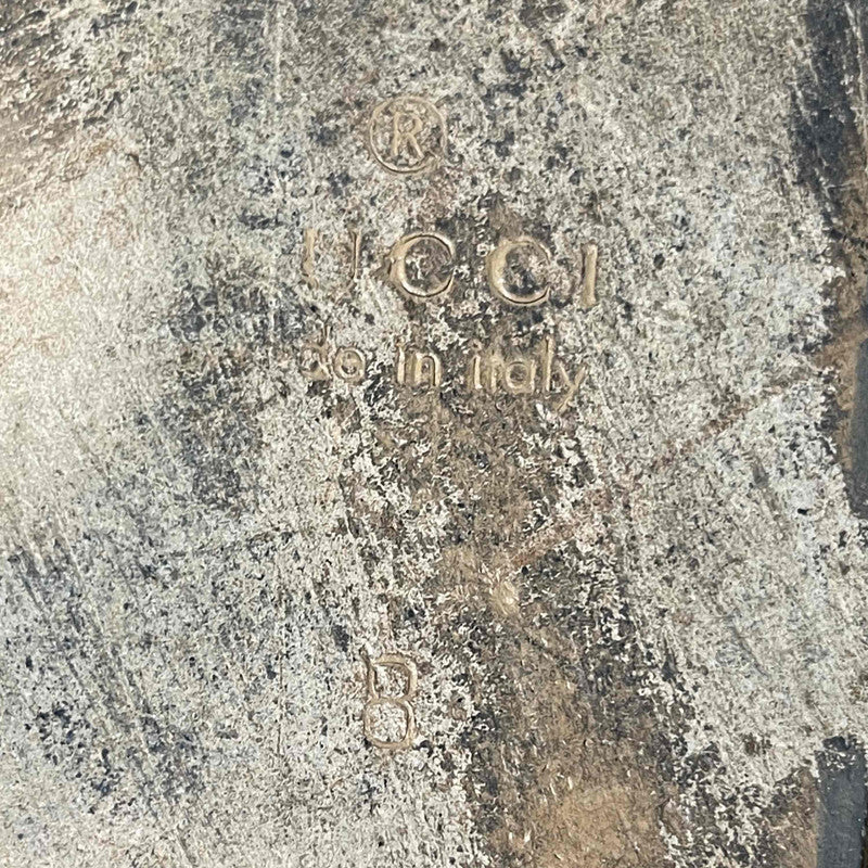 Gucci Black Lamb Wool Slip-On Loafers for Men 0079