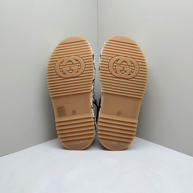 Gucci GG Tweed Waterproof Platform Sandals 0079