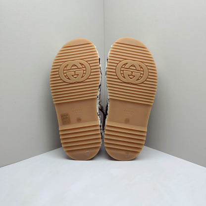 Gucci GG Tweed Waterproof Platform Sandals 0079