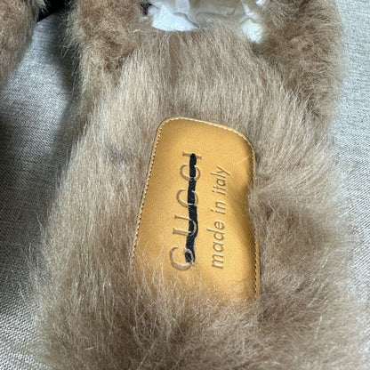 Gucci Black Lambskin Flat Mules for Men 0079