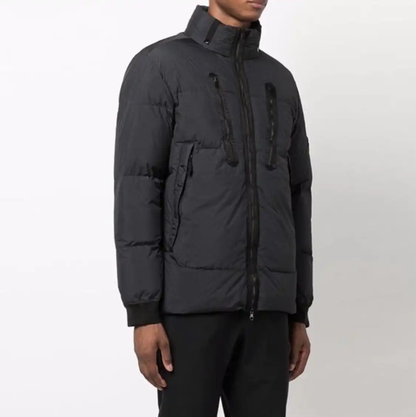 Stone Island Men's Black Down Jacket 0089
