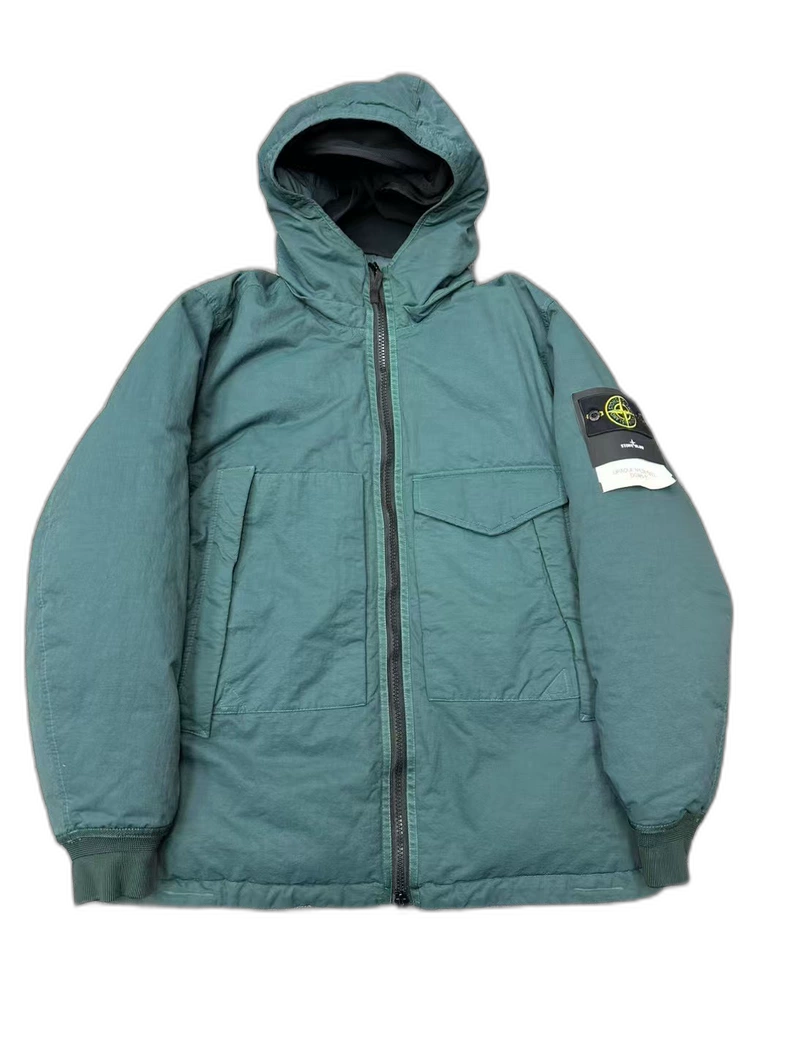 Stone Island Hooded Down Jacket