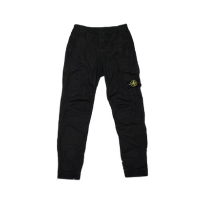 Stone Island Black Cargo Pants W29