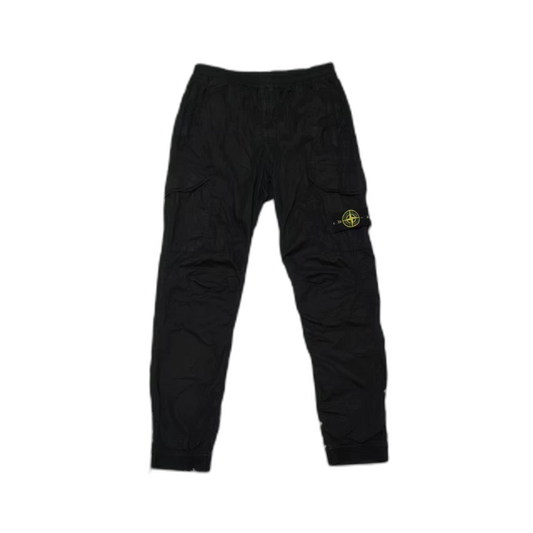 Stone Island Black Cargo Pants W29