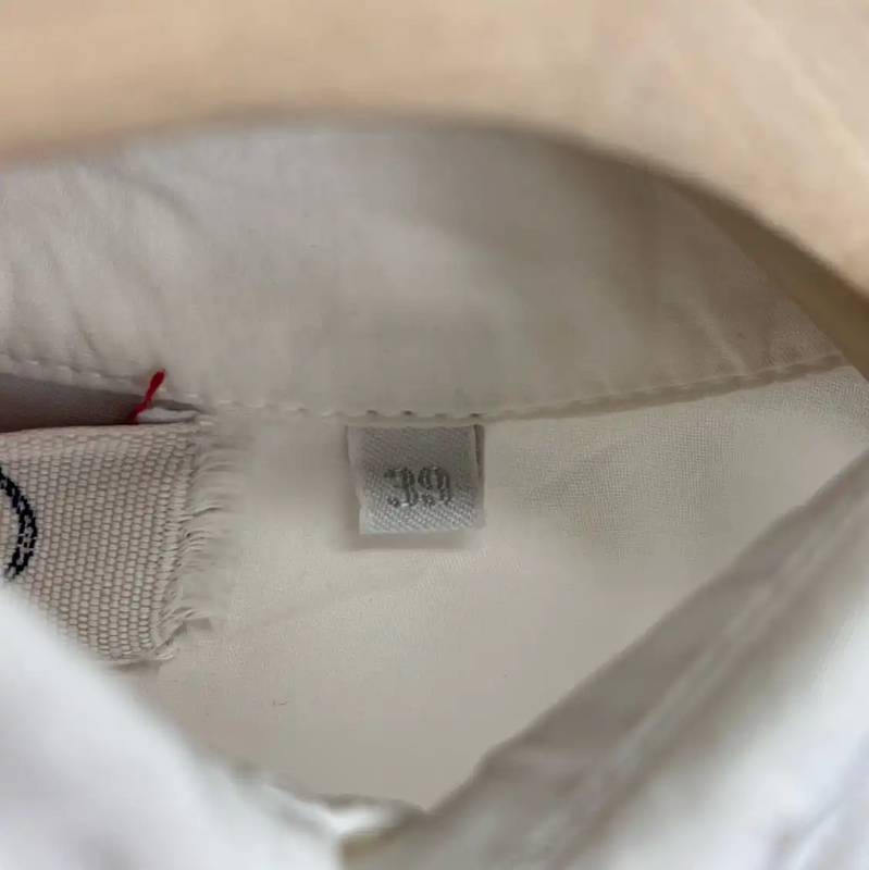 Prada Classic White Button-Up Shirt for Men