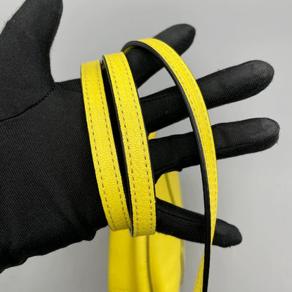 Loewe Puzzle Mini Handbag in Yellow