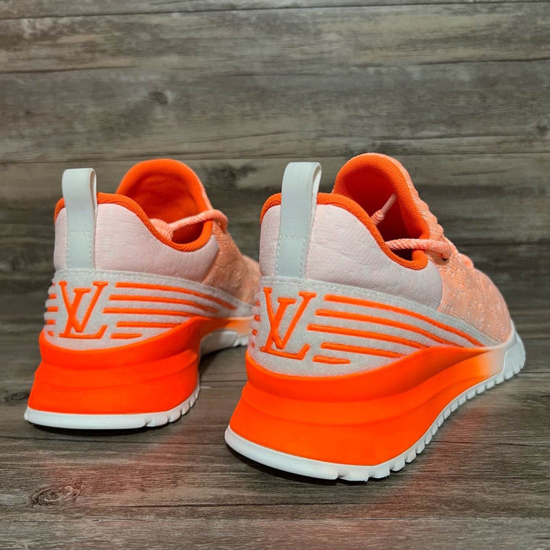 Louis Vuitton Comfortable Orange Running Shoes 0079