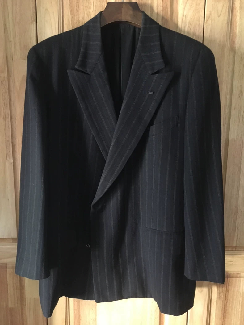 Comme des Garcons Archive Striped Wool Blazer