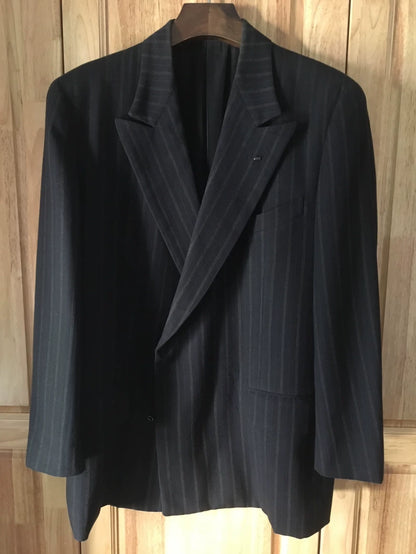 Comme des Garcons Archive Striped Wool Blazer