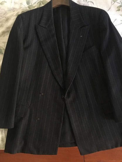 Comme des Garcons Archive Striped Wool Blazer