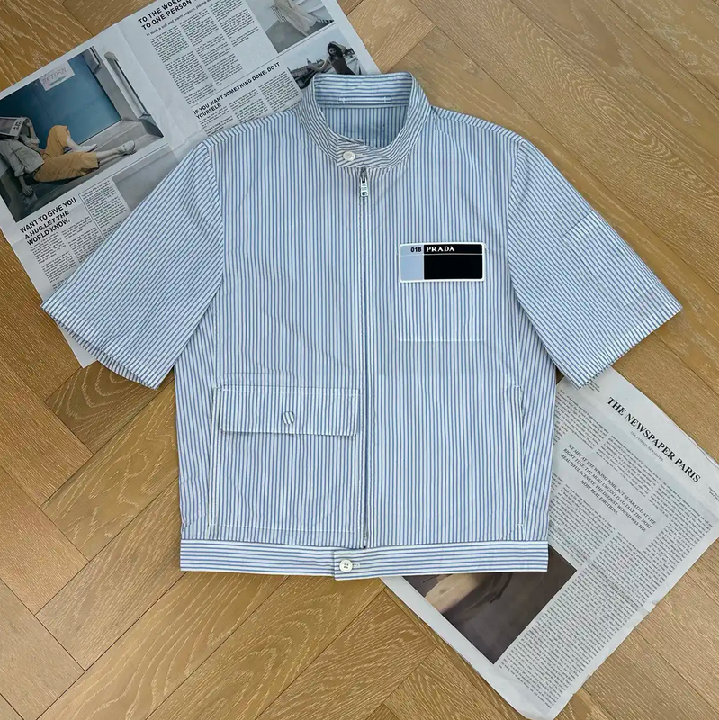 Prada Light Blue Men’s Shirt