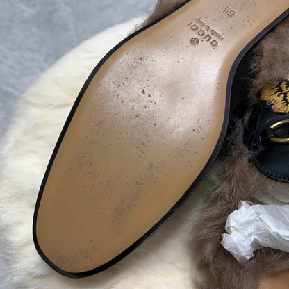 Gucci Stylish Casual Black Slipper with Embroidery 0079