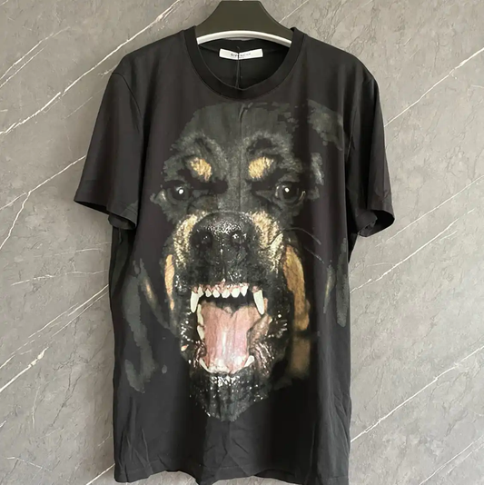 Givenchy Black Men’s Graphic T-Shirt 0089