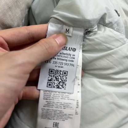 Stone Island Men's Beige Down Jacket 0089