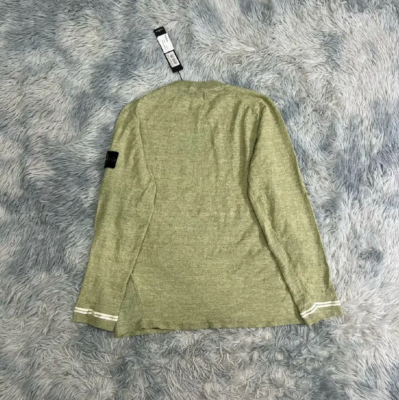 Stone Island Light Yellow Knit Sweater for Men 0089