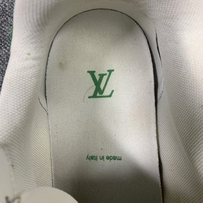 Louis Vuitton Retro Green Accent Low-Top Sneakers 0079