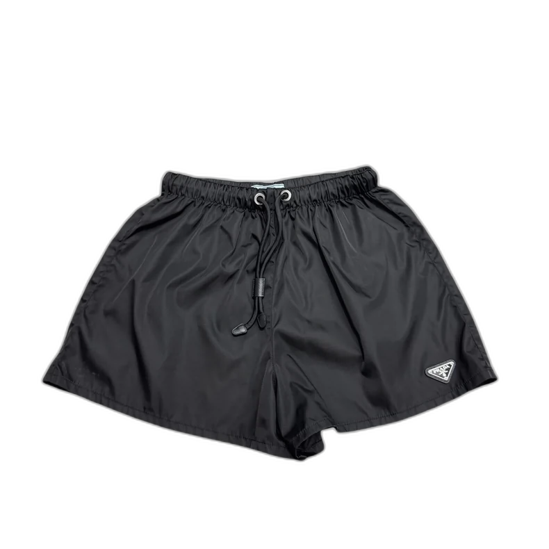 Prada Metal Nylon Drawstring Function Shorts-zp
