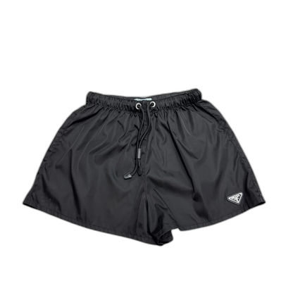 Prada Metal Nylon Drawstring Function Shorts-zp
